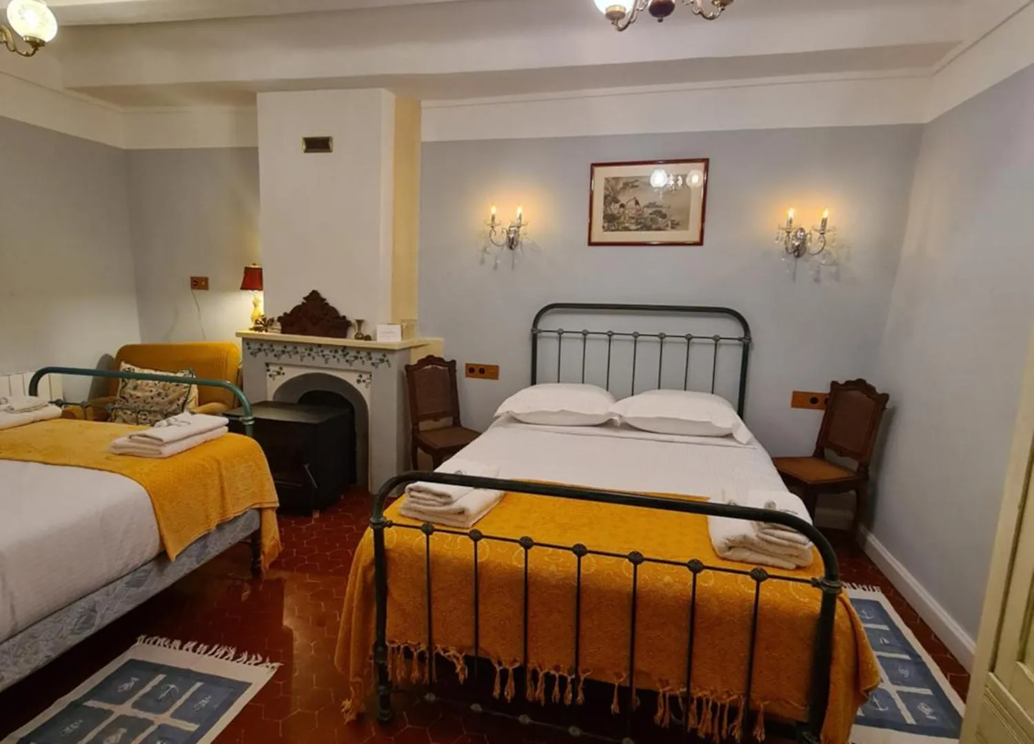 Hotel des Etrangers Saint-Martin-dʼEntraunes Couette-café