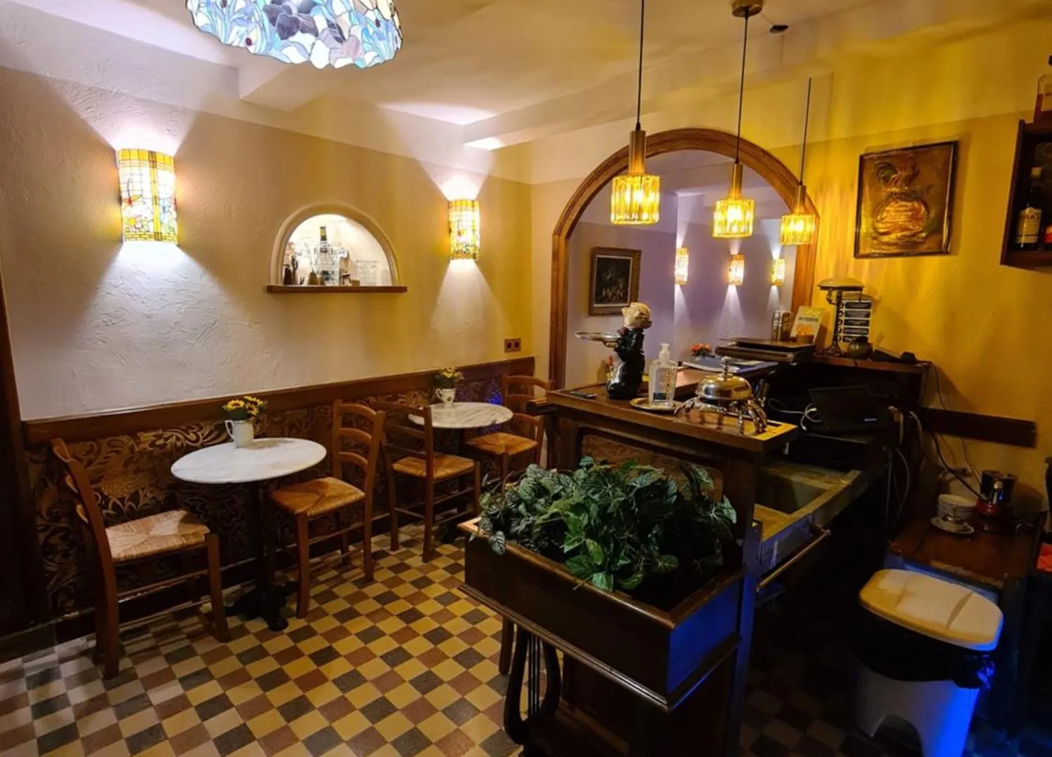 Hotel des Etrangers Saint-Martin-dʼEntraunes Couette-café
